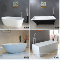 Custom Made Solid Surface Stone Acrylic Bathtub
